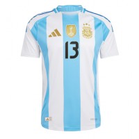 Fotbalové Dres Argentina Cristian Romero #13 Domácí Copa America 2024 Krátký Rukáv